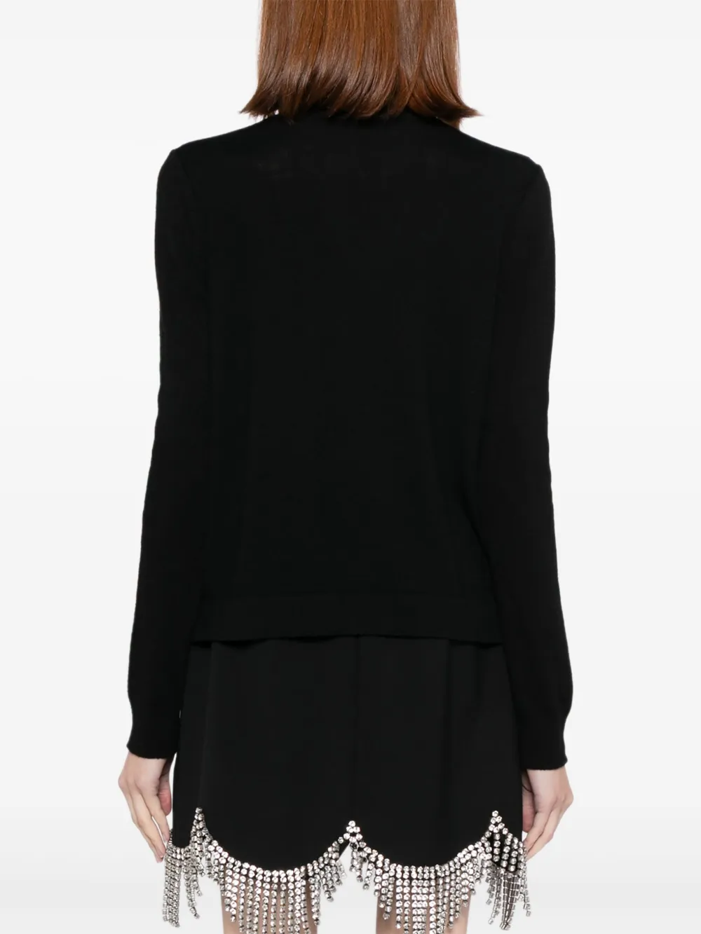 Dice Kayek Wollen blouse Zwart