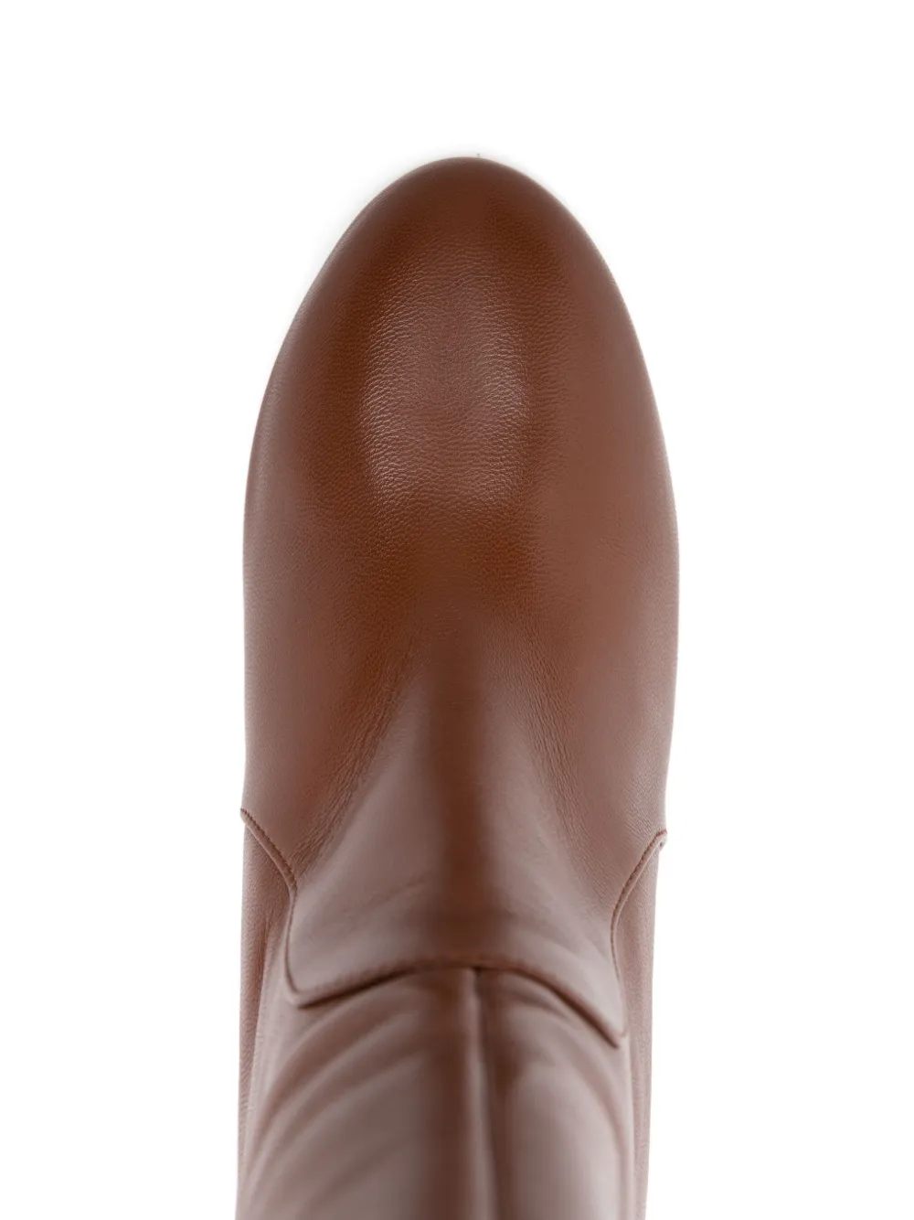 Stuart Weitzman 85mm Babette Leather Knee-high Boots In Brown