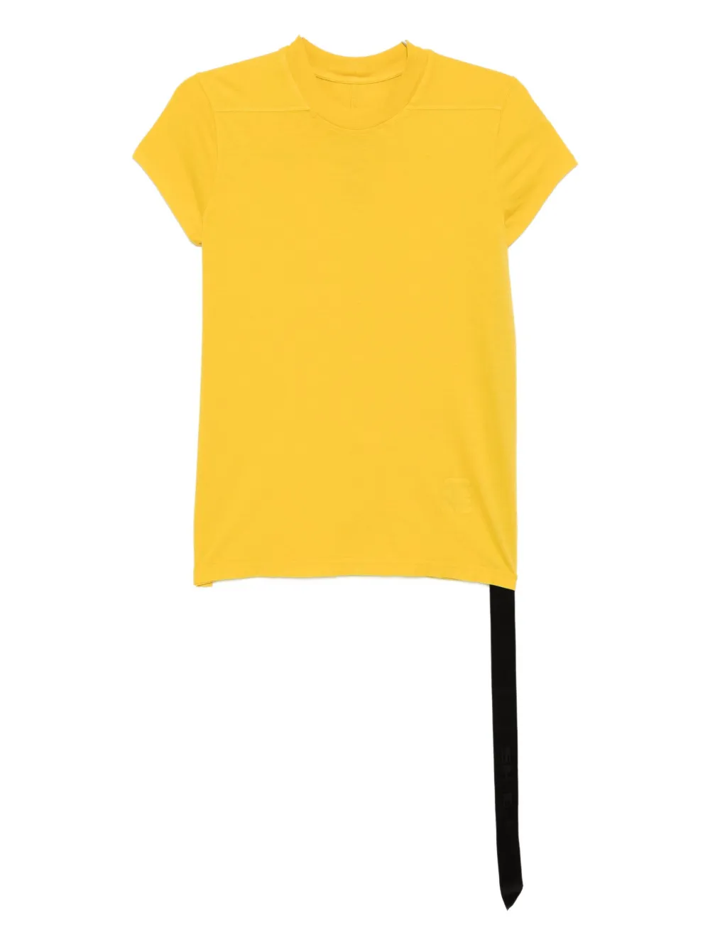 Rick Owens Drkshdw Small Level T-shirt In Yellow
