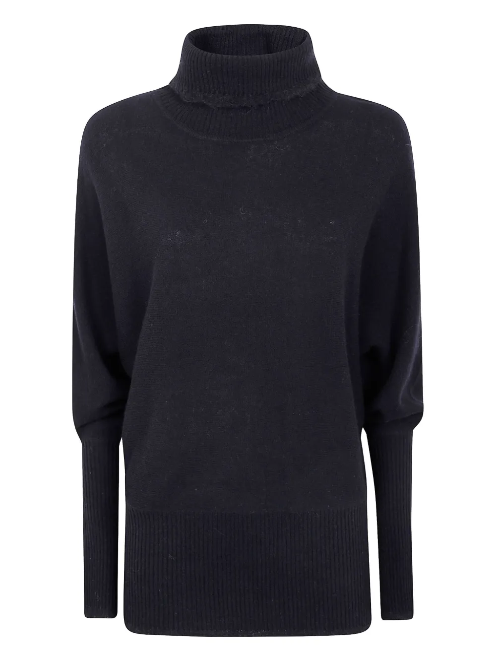 By Malene Birger Turtleneck Wool Sweater In Black