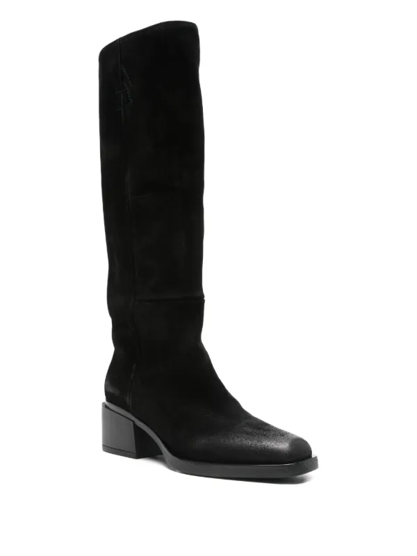 Elena Iachi スエード ロングブーツ | ブラック | FARFETCH JP Elena Iachi スエード ロングブーツ | ブラック | FARFETCH JP
