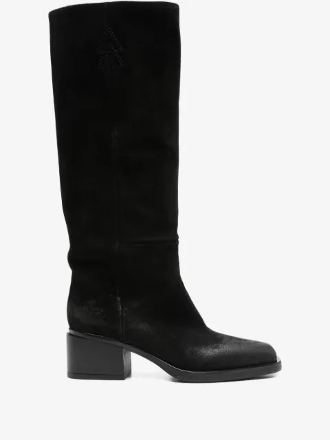 Elena Iachi 60mm suede knee-high boots