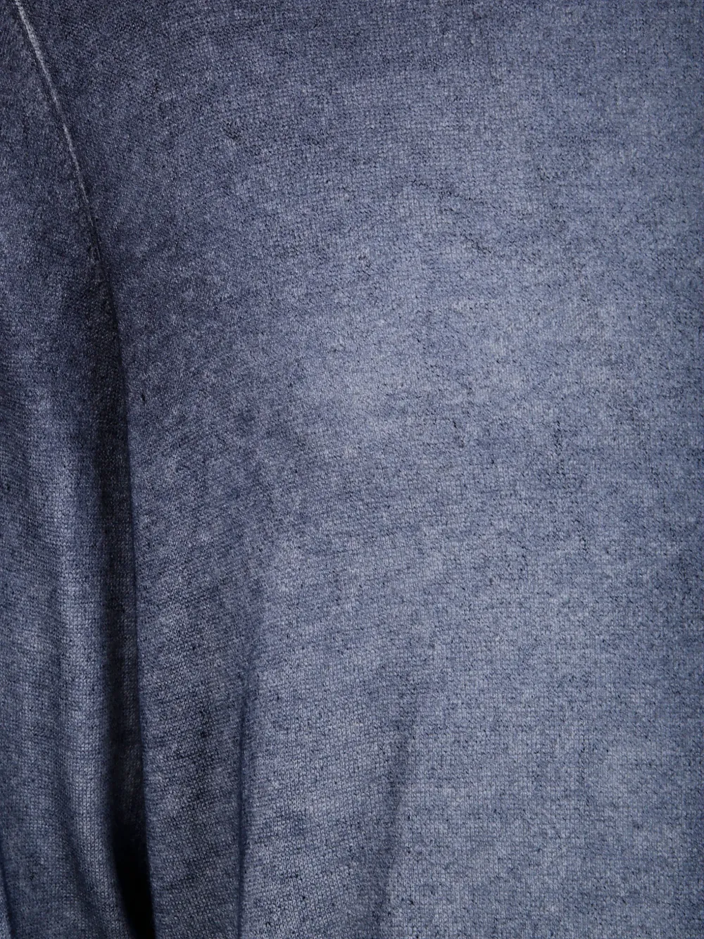 Avant Toi Two Colors Ultralight Cashmere And Wool Round Neck Pullover Clothing In Blue