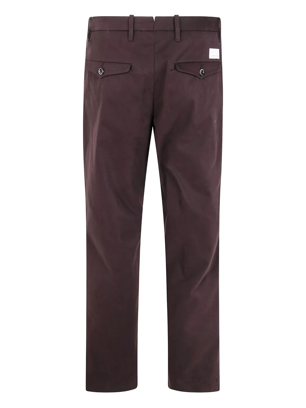 Nine In The Morning button-fastening cotton trousers - Bruin
