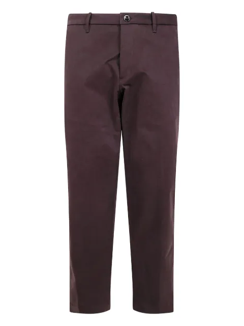 Nine In The Morning button-fastening cotton trousers