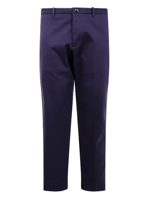 Nine In The Morning button-fastening cotton trousers