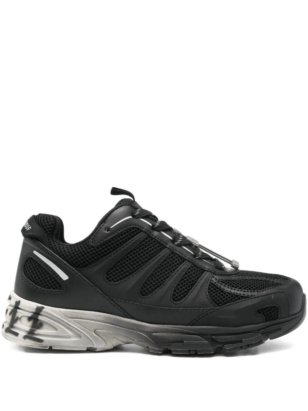 44 LABEL GROUP panelled sneakers | Black | Image 1
