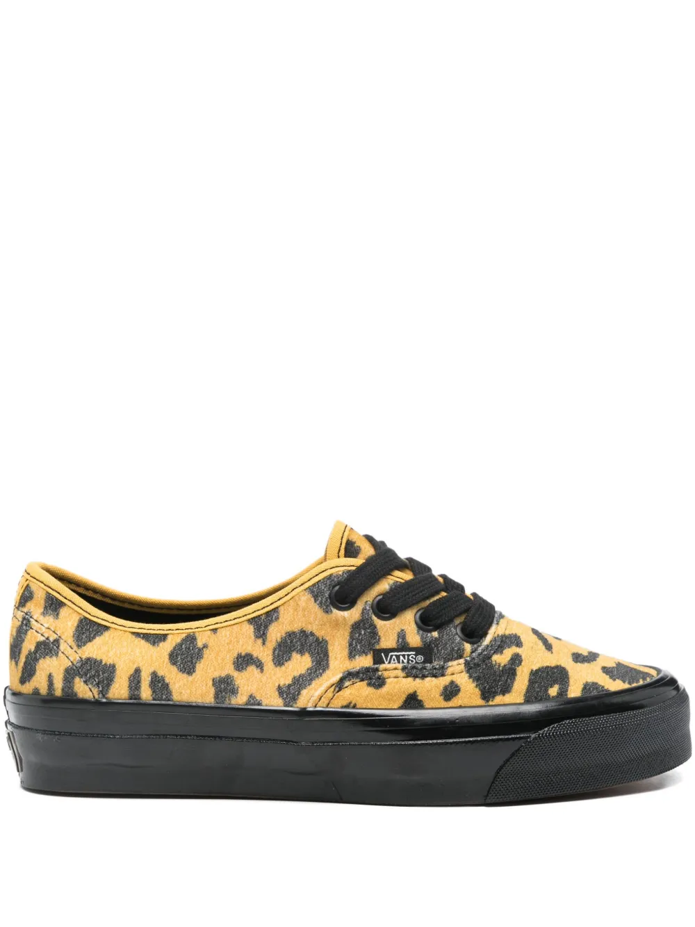 Vans leopard-print sneakers Yellow