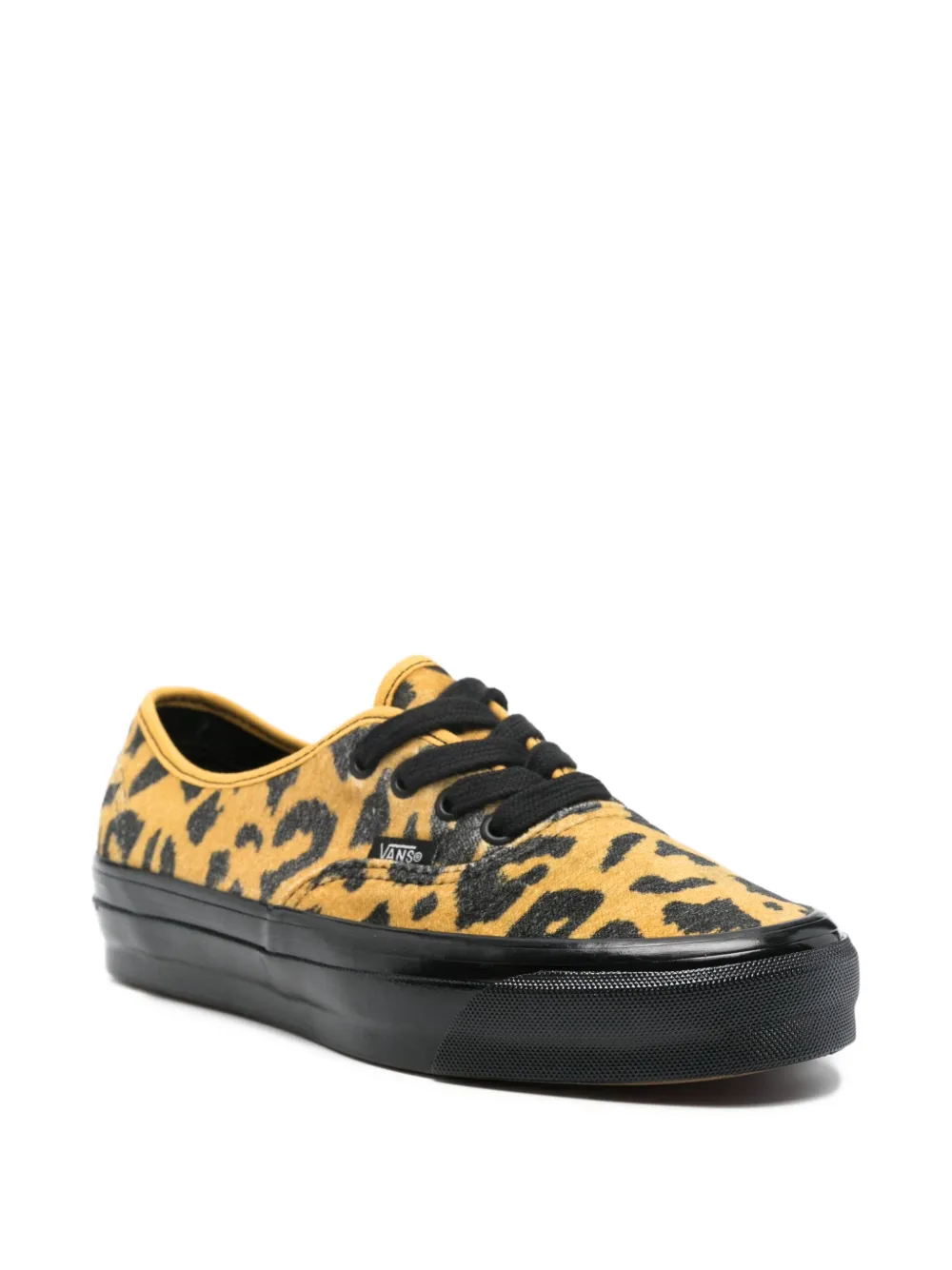Vans leopard-print sneakers Yellow