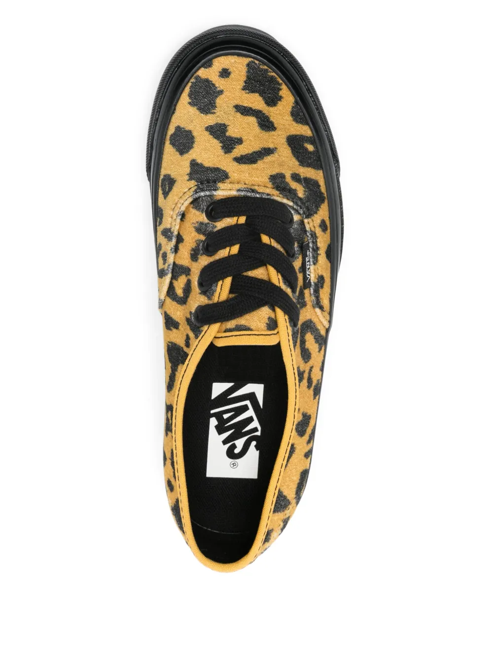 Vans leopard-print sneakers Yellow
