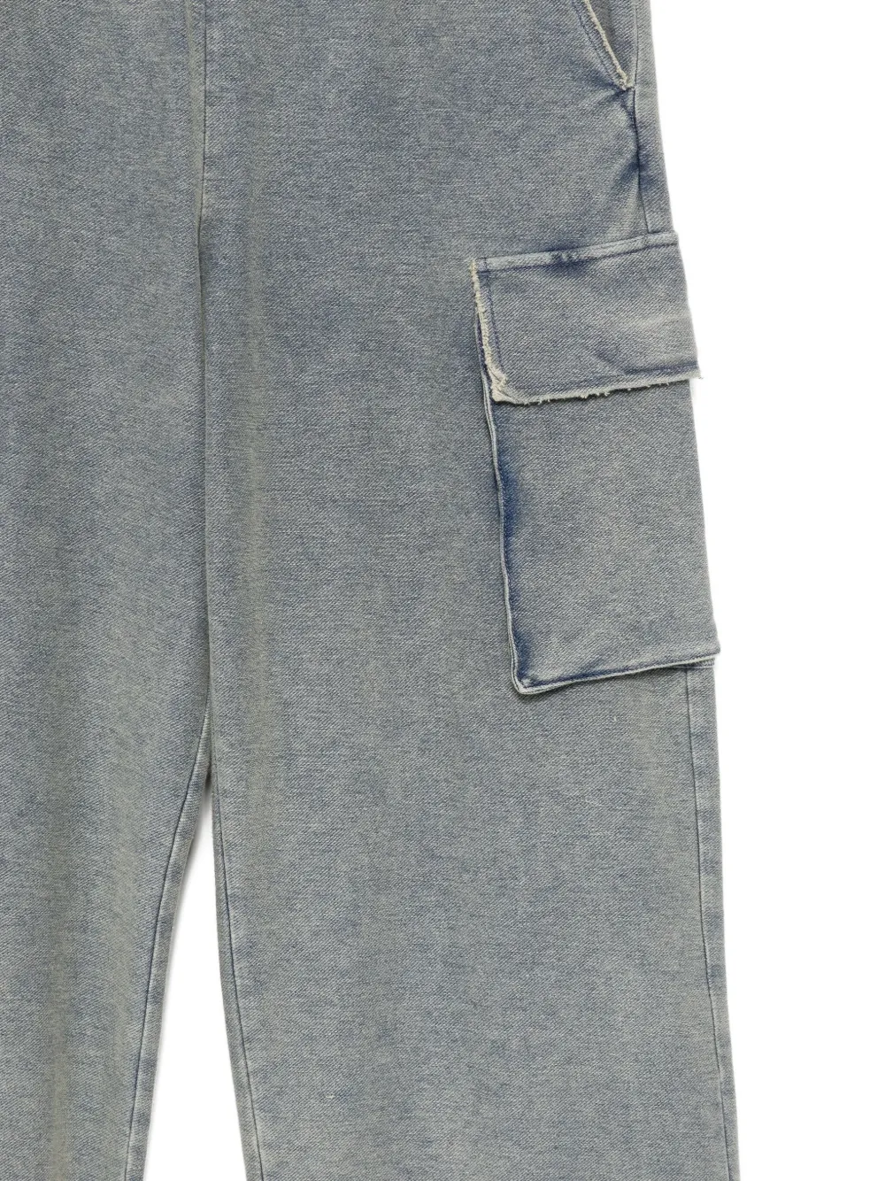 izzue Broek met logopatch Blauw