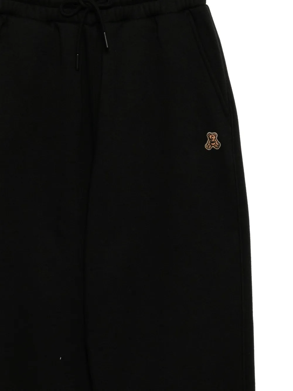 Izzue Bear Motif Pants In Animal Print