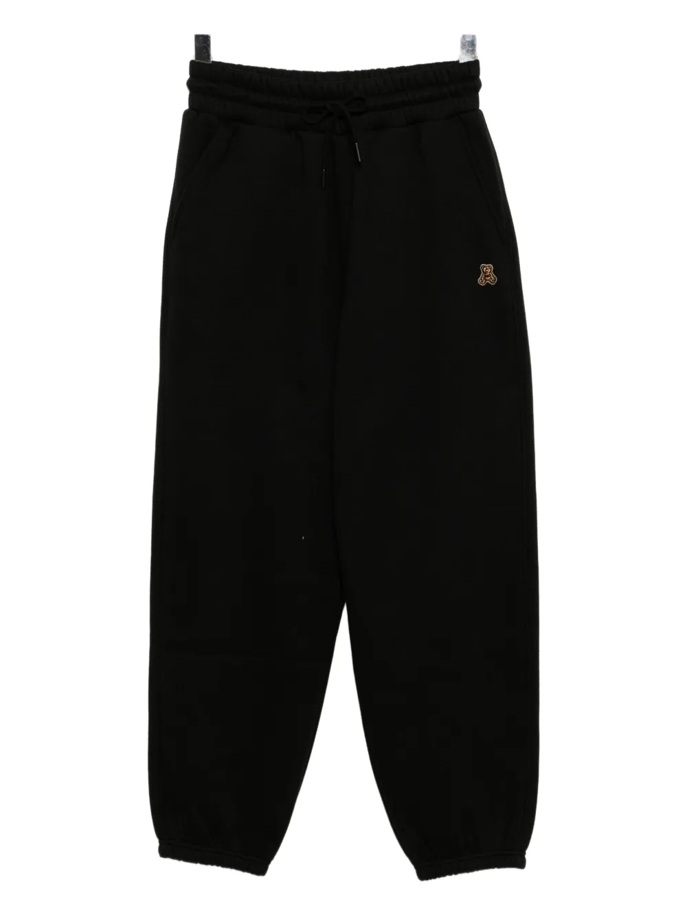 izzue Pantaloni con motivo orso - Nero