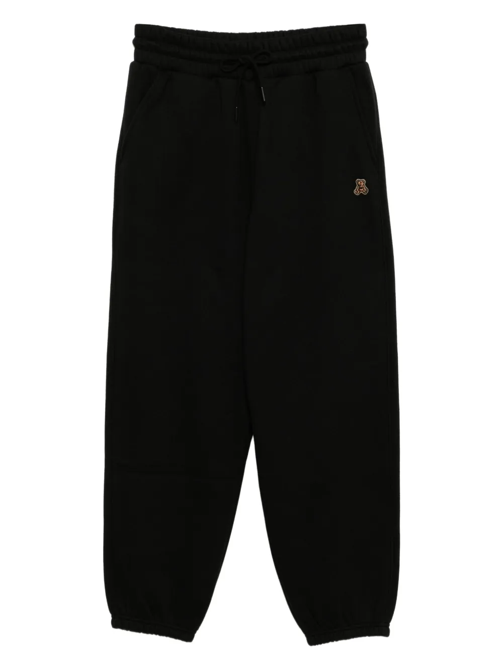 izzue bear motif pants | Black | Image 1