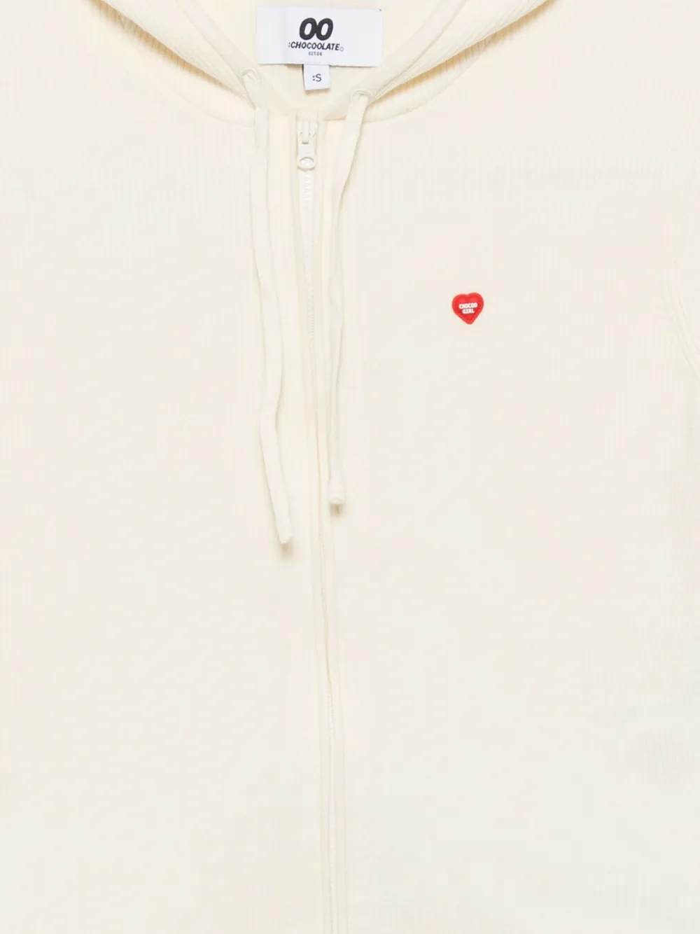 Chocoolate Logo-patched Hoodie In White