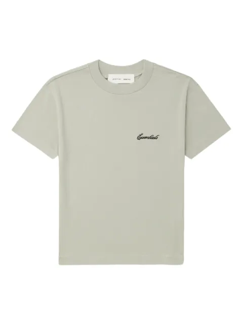 FEAR OF GOD ESSENTIALS embroidered-logo cotton T-shirt