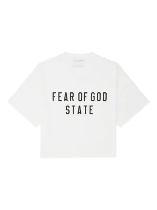FEAR OF GOD ESSENTIALS Fear Of God State T-shirt | White | FARFETCH ZA