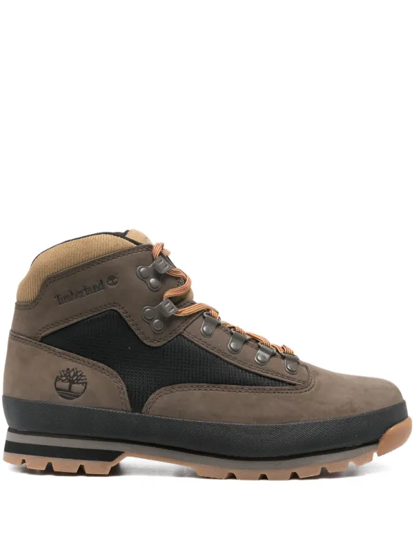 Timberland メッシュ レザーブーツ | ブラウン | FARFETCH JP