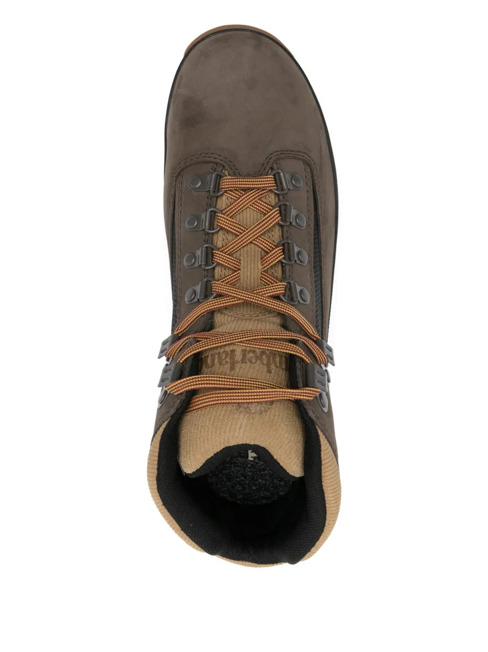 Timberland Leather Mesh Boots In Brown
