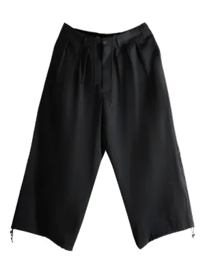 Yohji Yamamoto サルエルパンツ | ブラック | FARFETCH JP