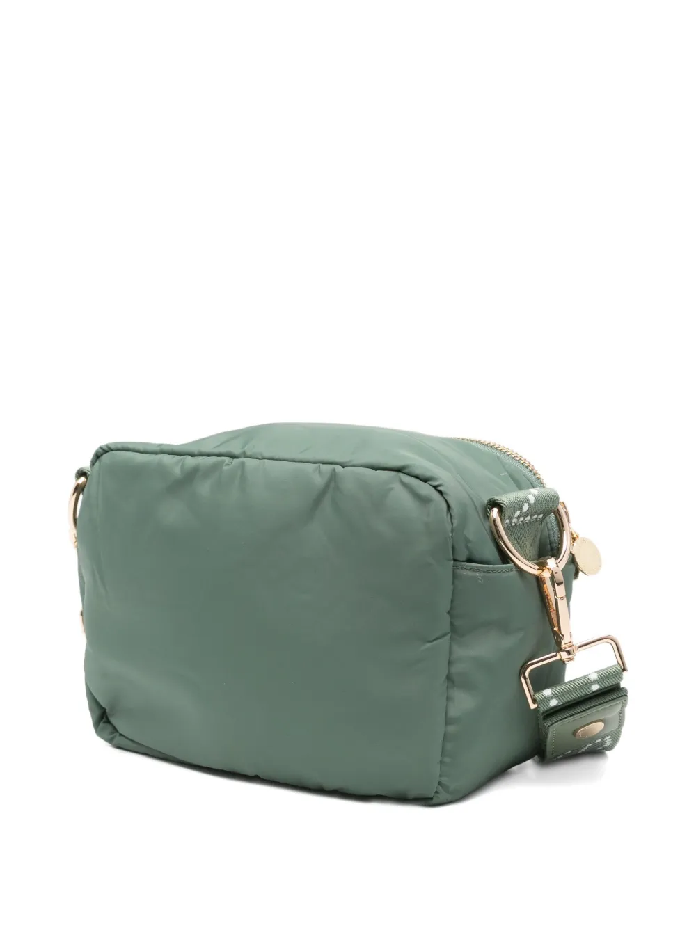 Stella McCartney Kids quilted-effect cross body bag - Groen