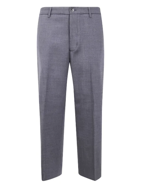 Nine In The Morning button-fastening wool trousers