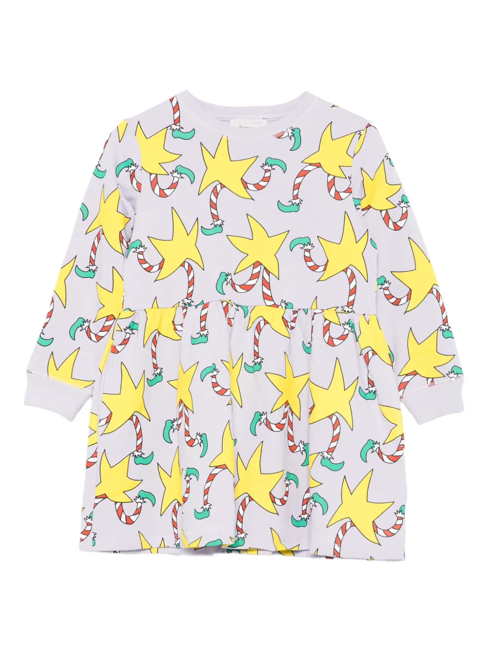 Stella McCartney Kids Candy Cane ワンピース - グレー Stella McCartney Kids Candy Cane ワンピース - グレー