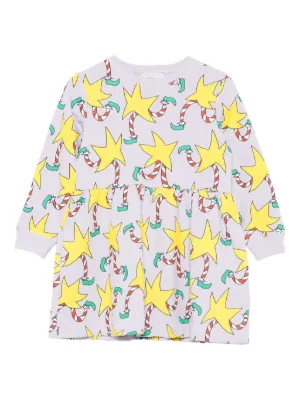 Mini Rodini Tennis-print Lyocell Shirtdress | Neutrals | FARFETCH