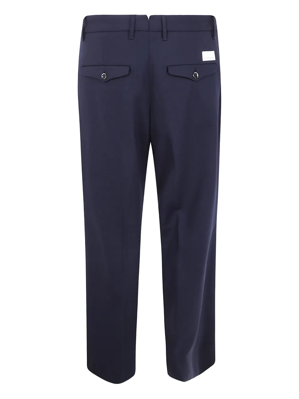 Nine In The Morning button-fastening wool trousers - Blauw