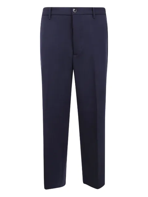 Nine In The Morning button-fastening wool trousers