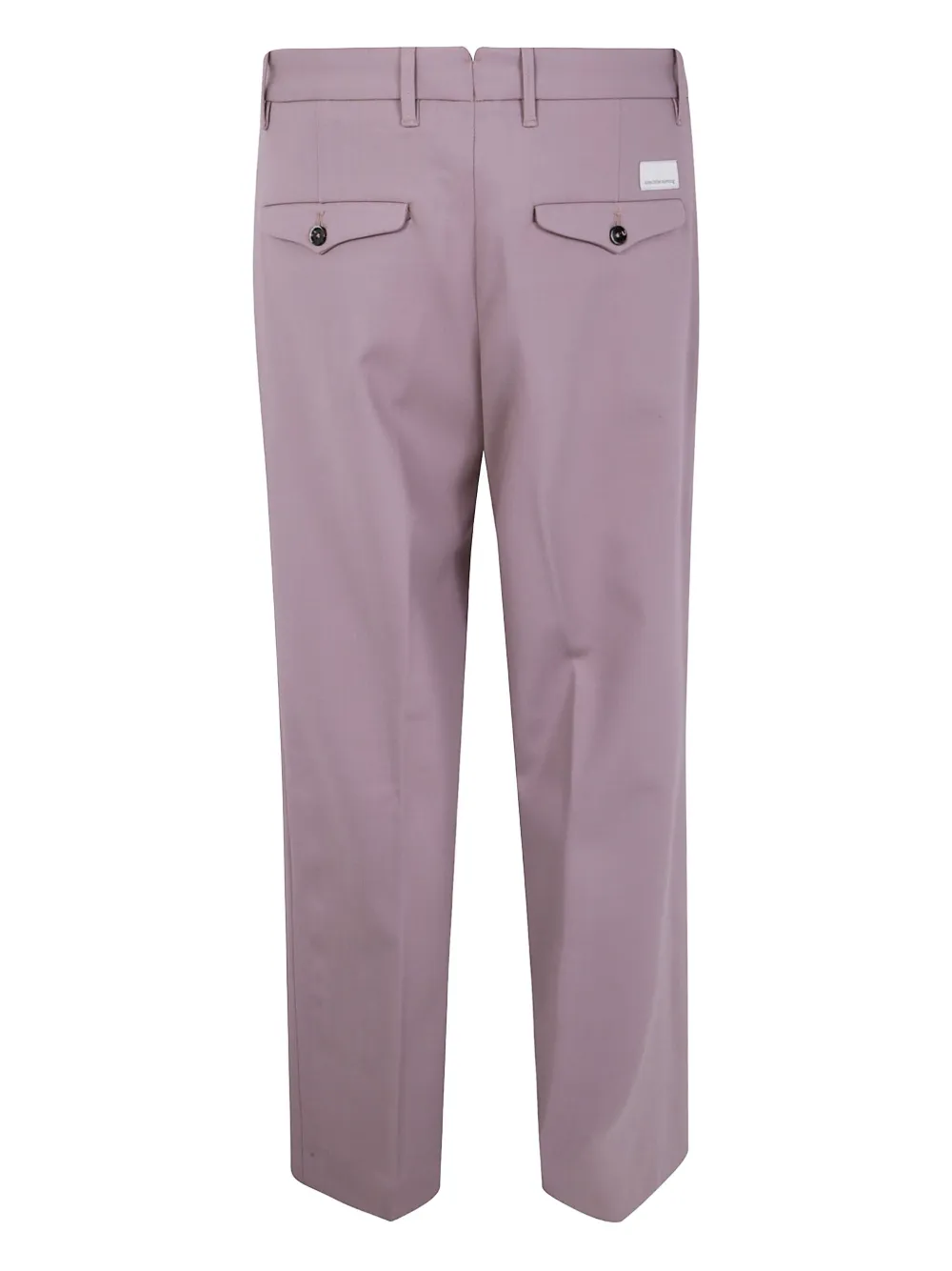 Nine In The Morning button-fastening wool trousers - Roze