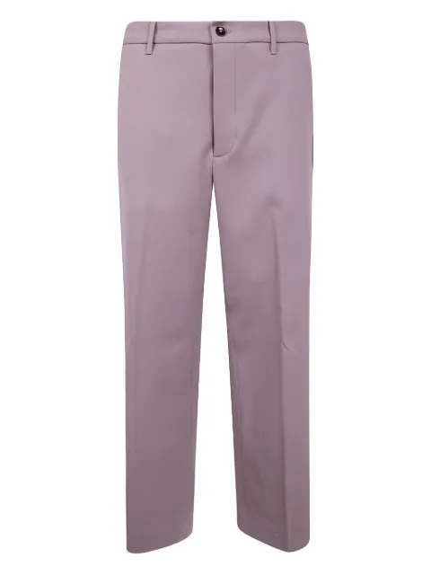 Nine In The Morning button-fastening wool trousers