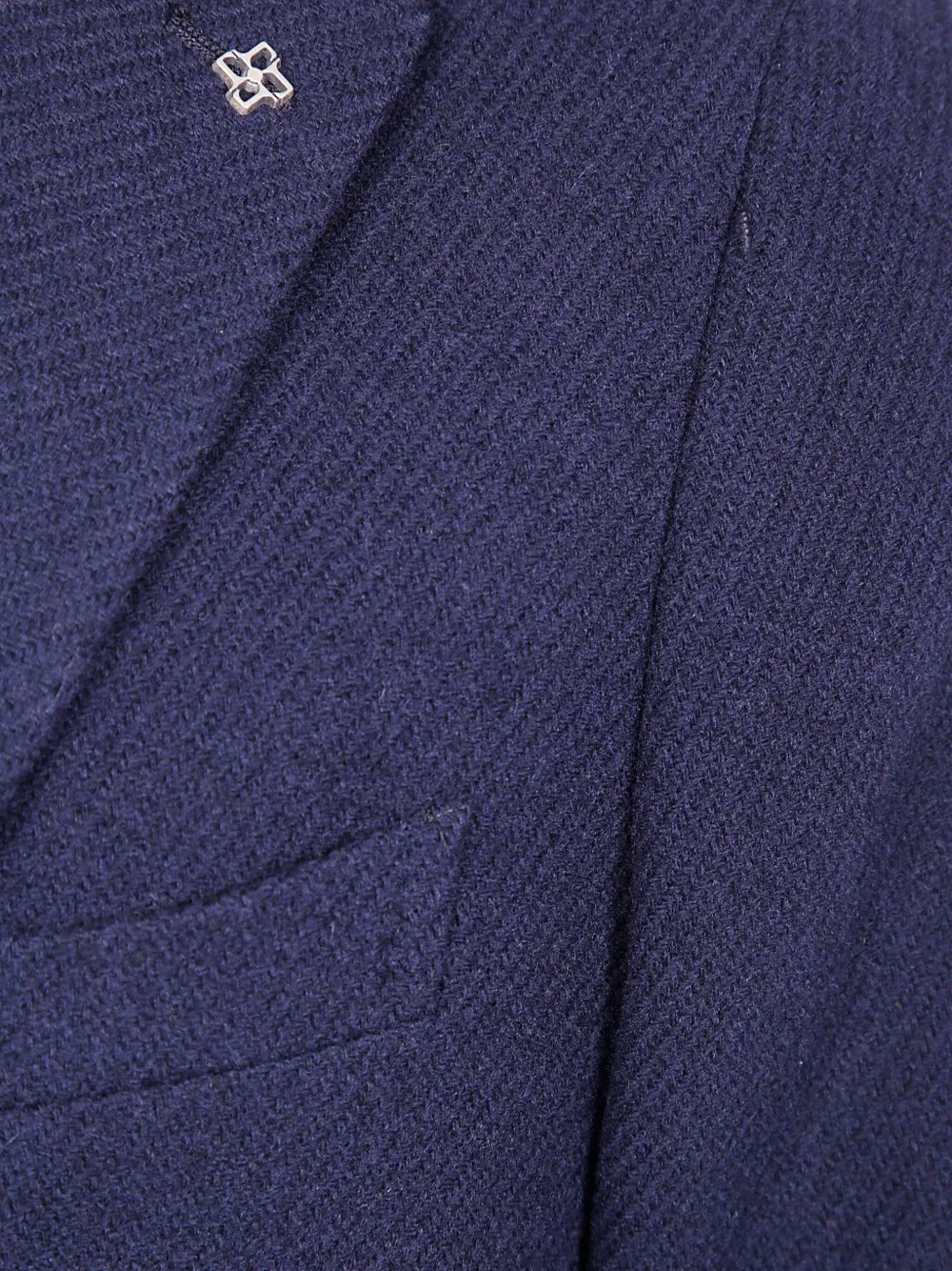Tagliatore Two-button Wool Blazer In Blue