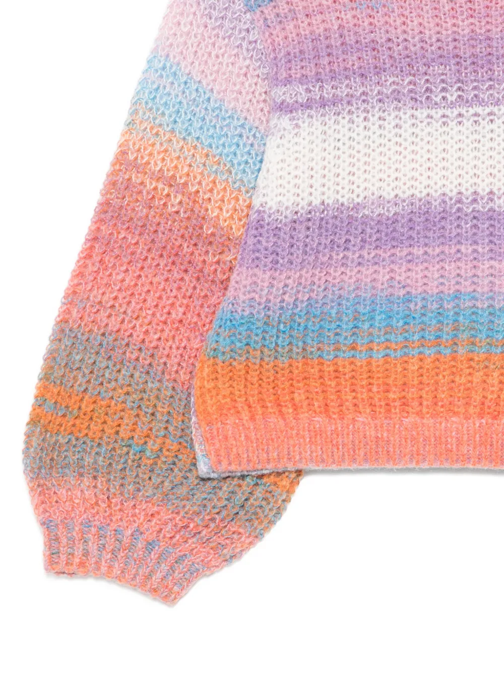 Stella Mccartney Balloon-sleeve Sweater In Multi
