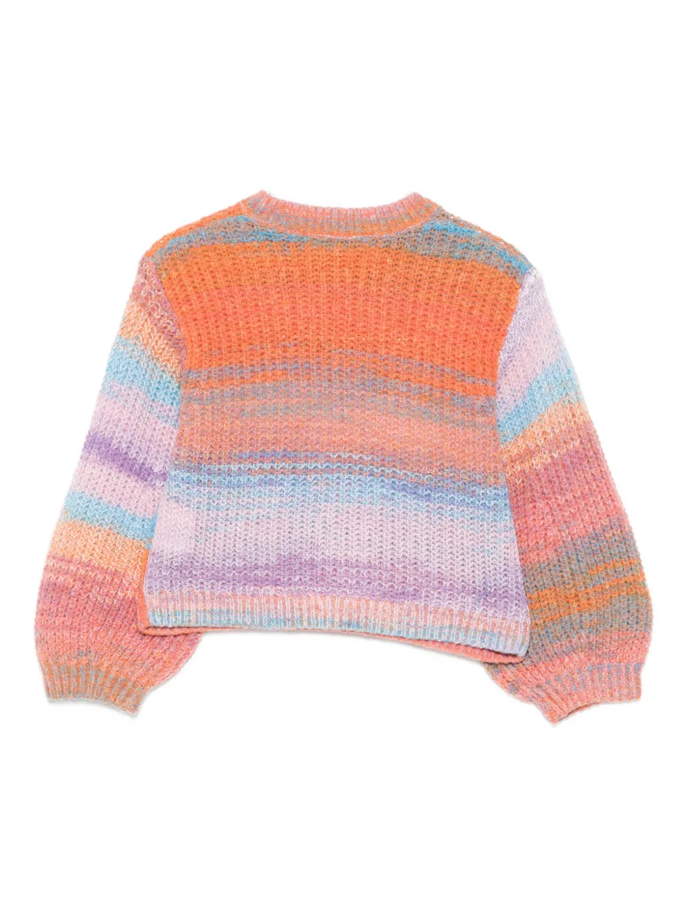 Stella Mccartney Balloon-sleeve Sweater In Multi