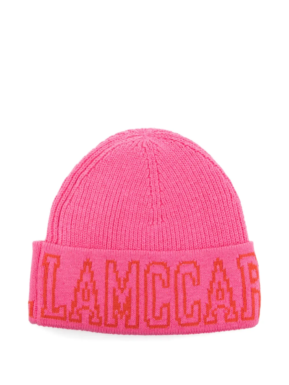 Stella McCartney Kids logo-detail beanie hat | Pink | Image 1