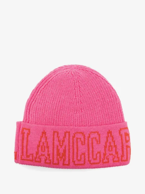 Stella McCartney Kids logo-detail beanie hat