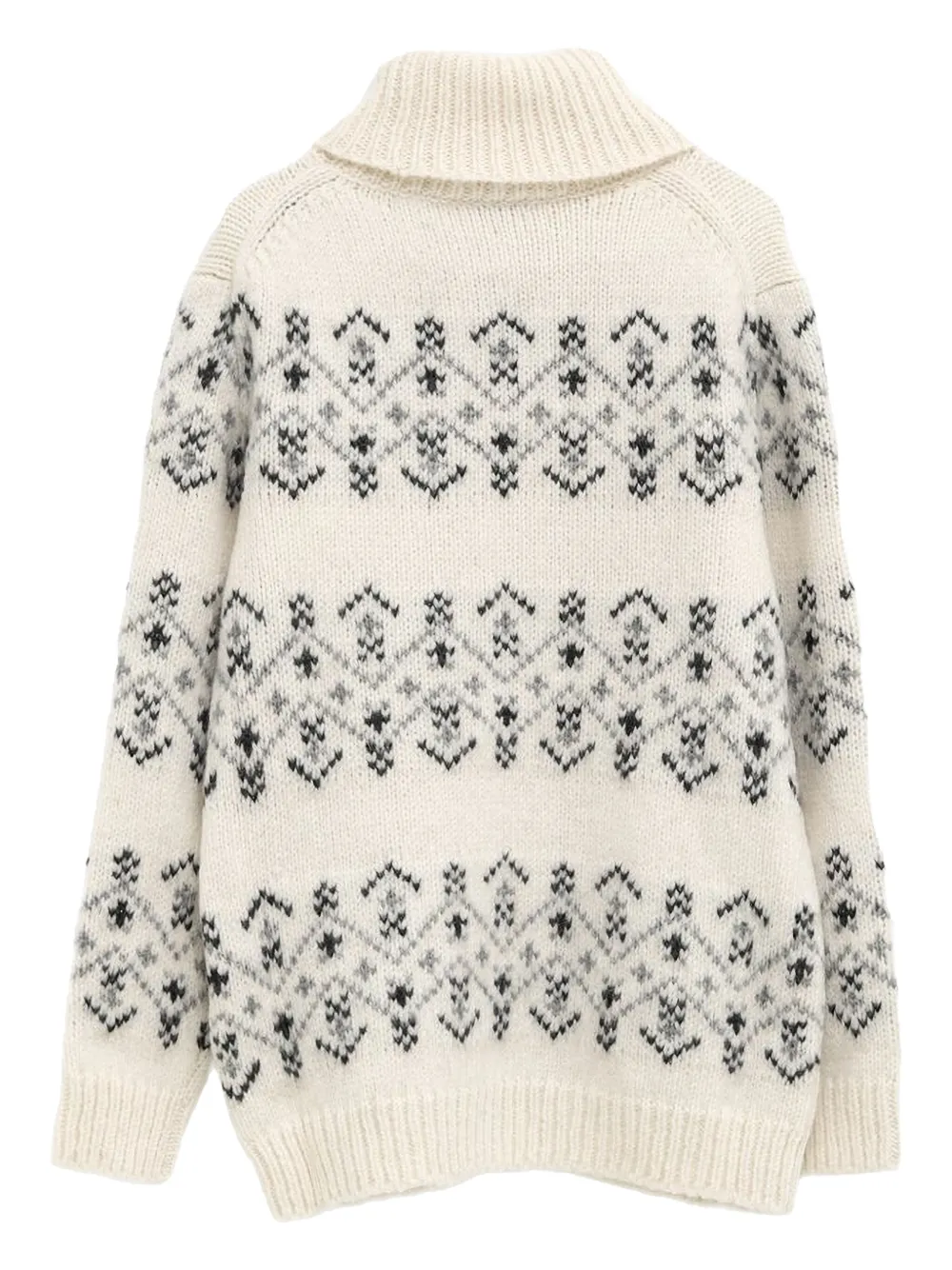 Moncler patterned sweater | Neutrals | Image 1