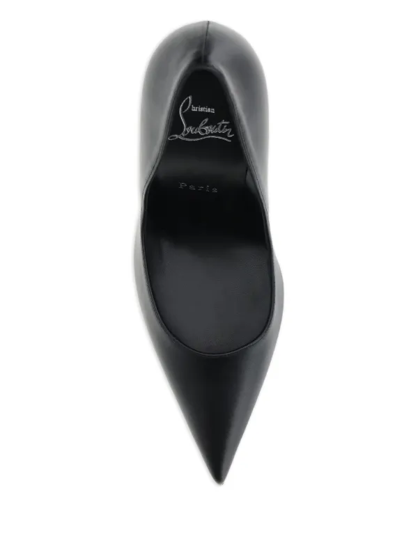 Christian Louboutin 100mm Miss Z pointed-toe Leather Pumps