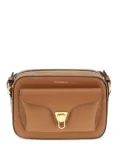 Coccinelle Beat flap-pocket shoulder bag - Brown
