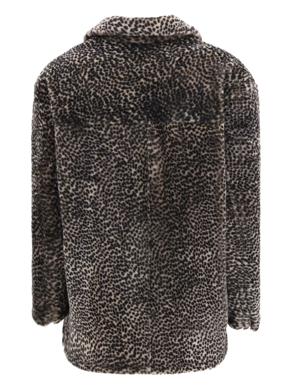 Salvatore Santoro Spotted Patterned Fur Jacket In Multi