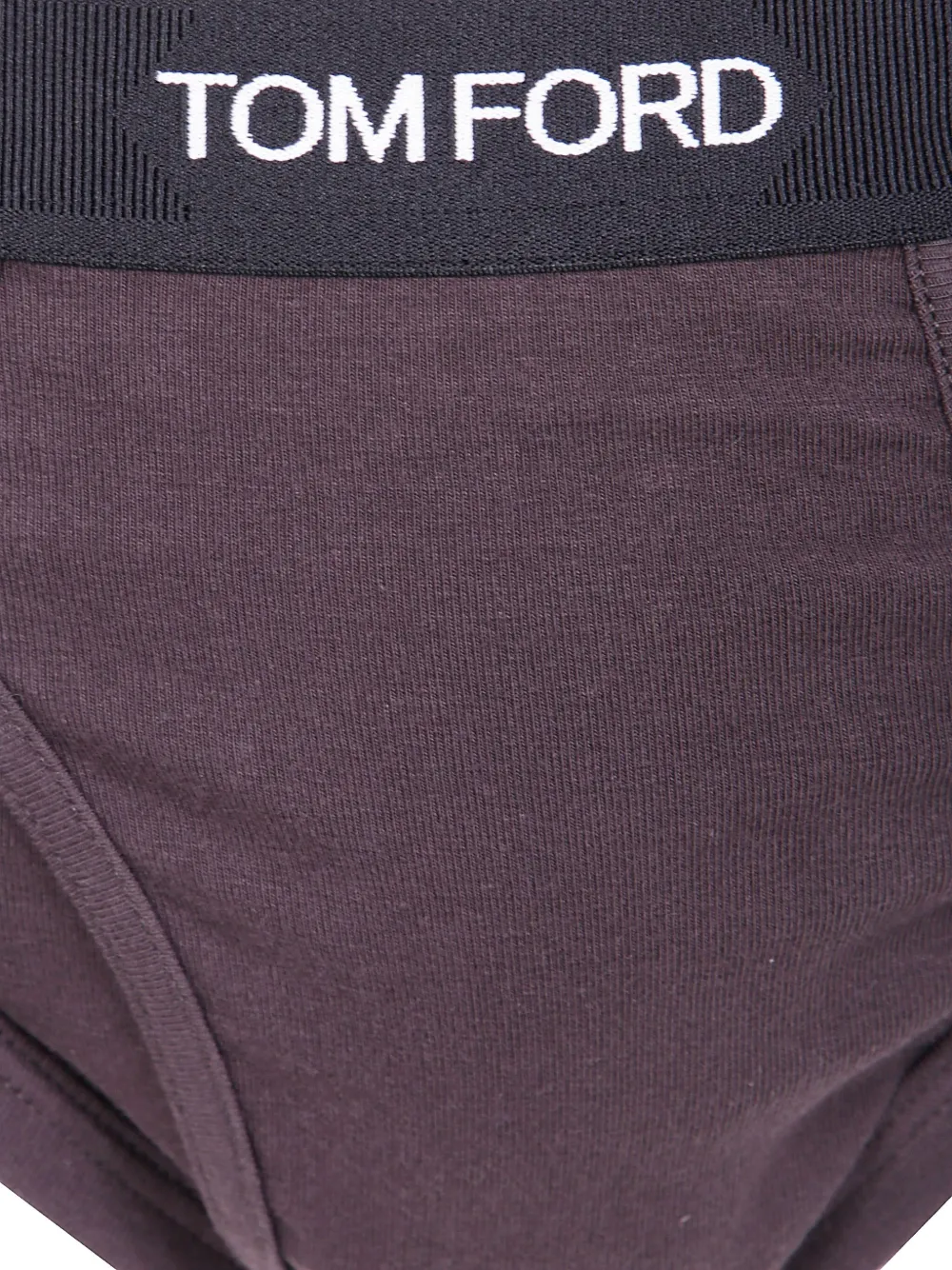Tom Ford Comfortable Briefs Featuring Elastic Waistband In Brown