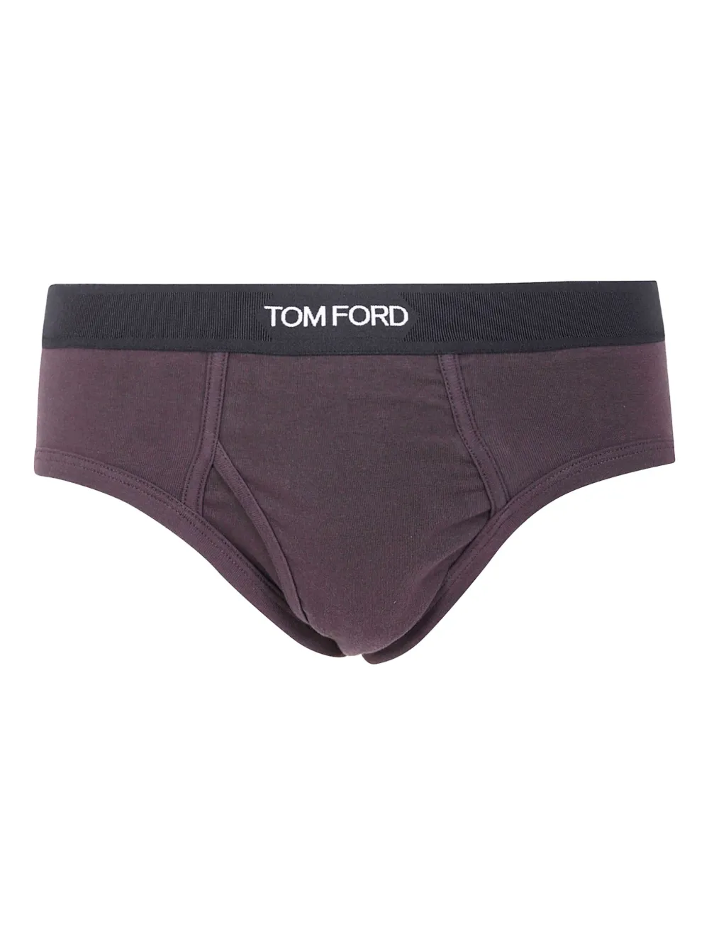 Tom Ford Comfortable Briefs Featuring Elastic Waistband In Brown