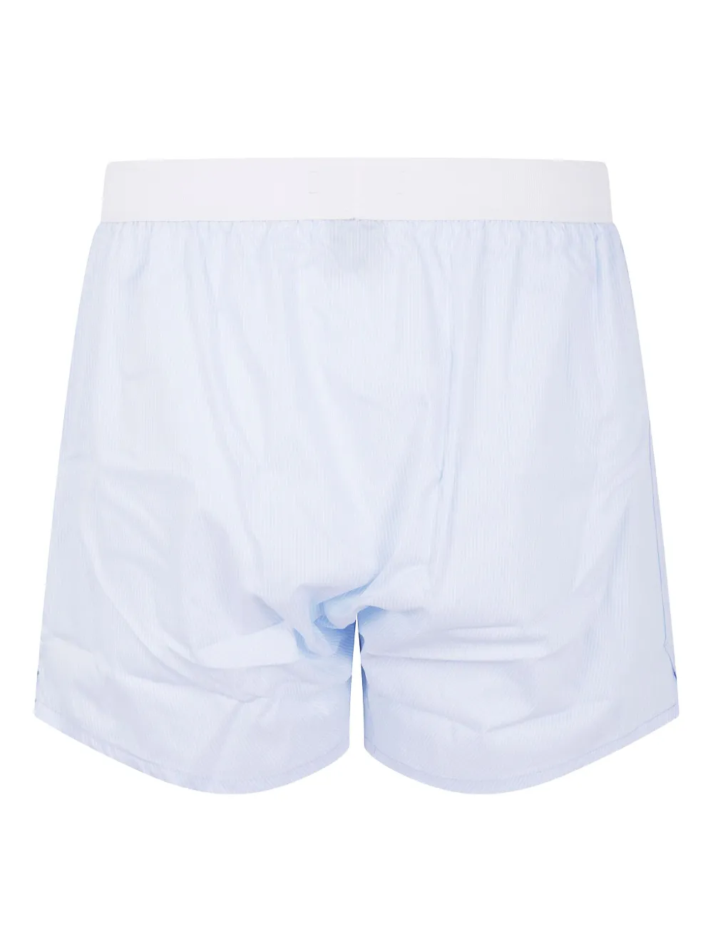 Tom Ford Breathable Boxer With Soft Texture And Elastic Waistband In Blue