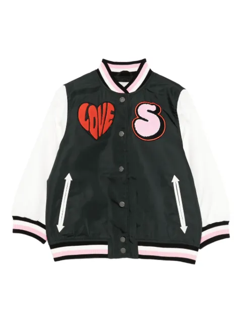 Stella McCartney Kids Love varsity jacket