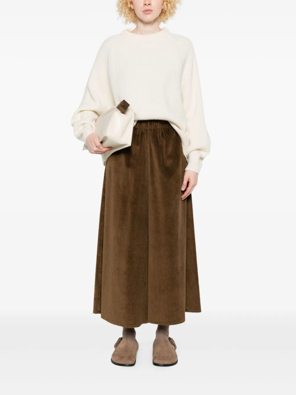 Dusan Hose ribfluwelen broek - Bruin