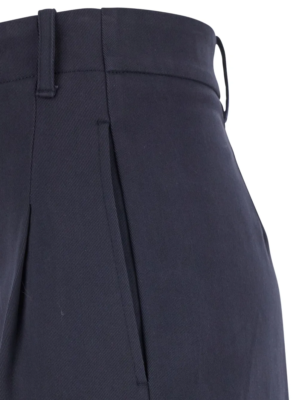 Tela Plooibroek met knopen Blauw