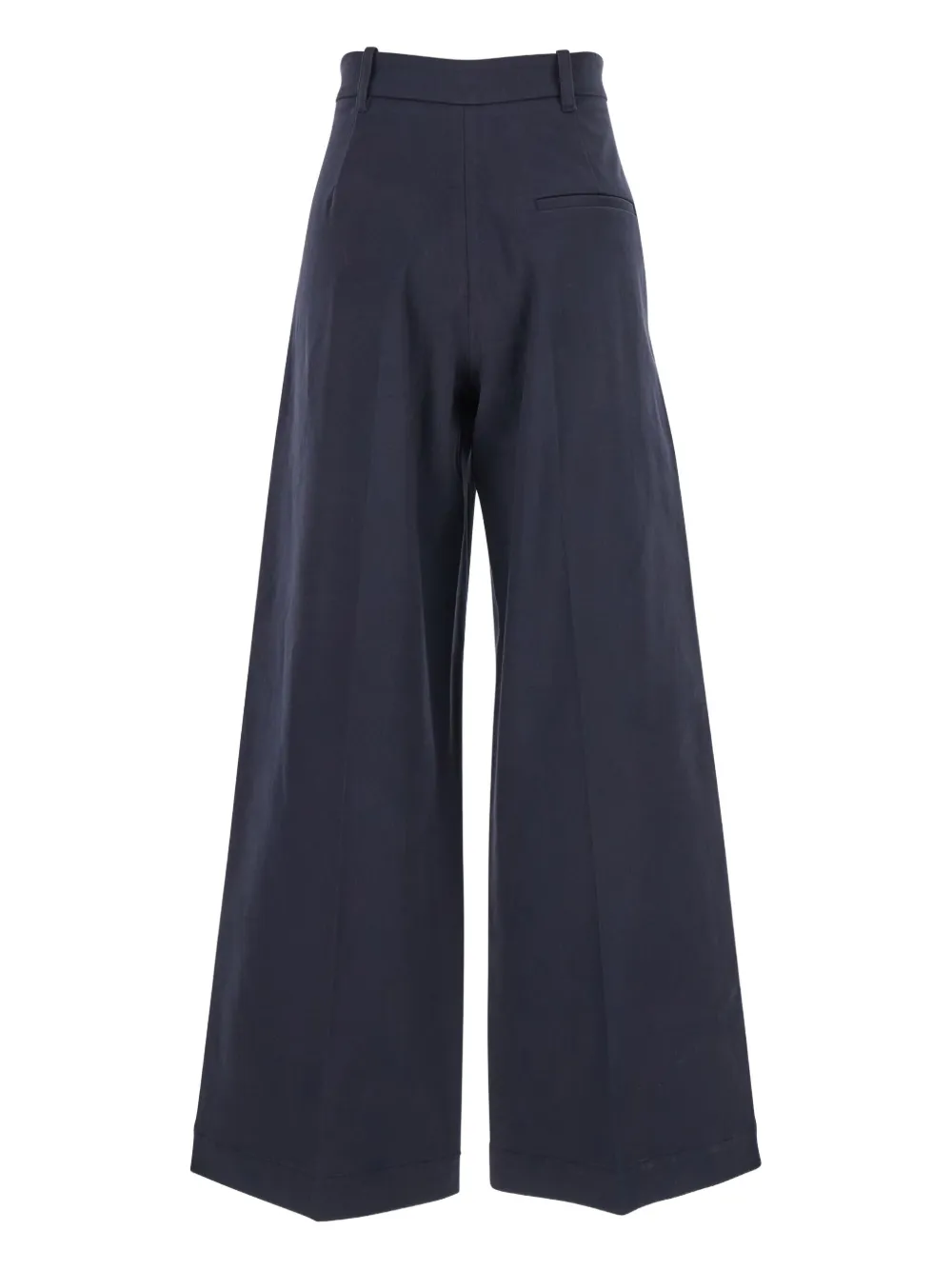 Tela pleated buttoned trousers - Blauw