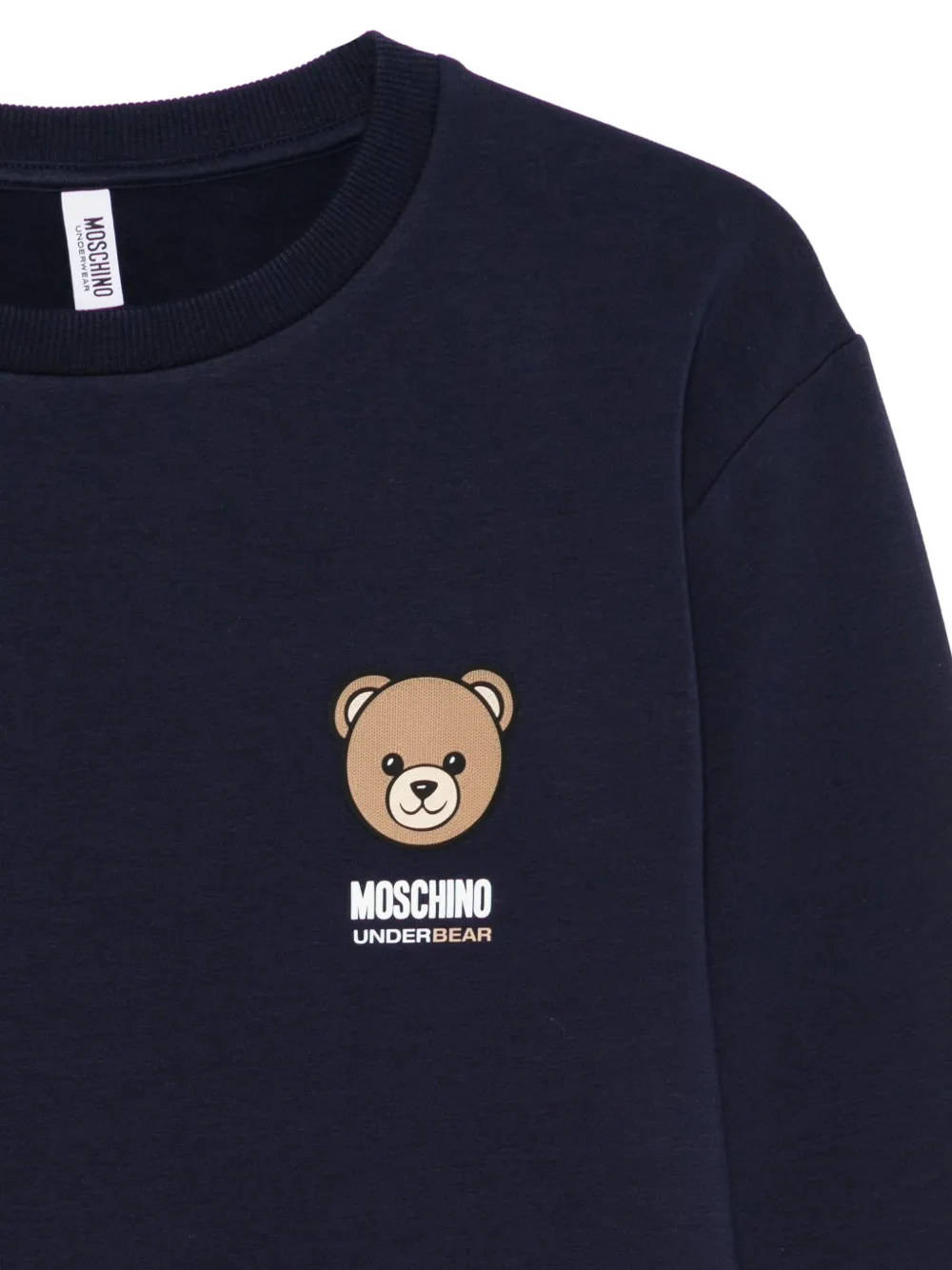 Moschino Sweater met ronde hals Blauw
