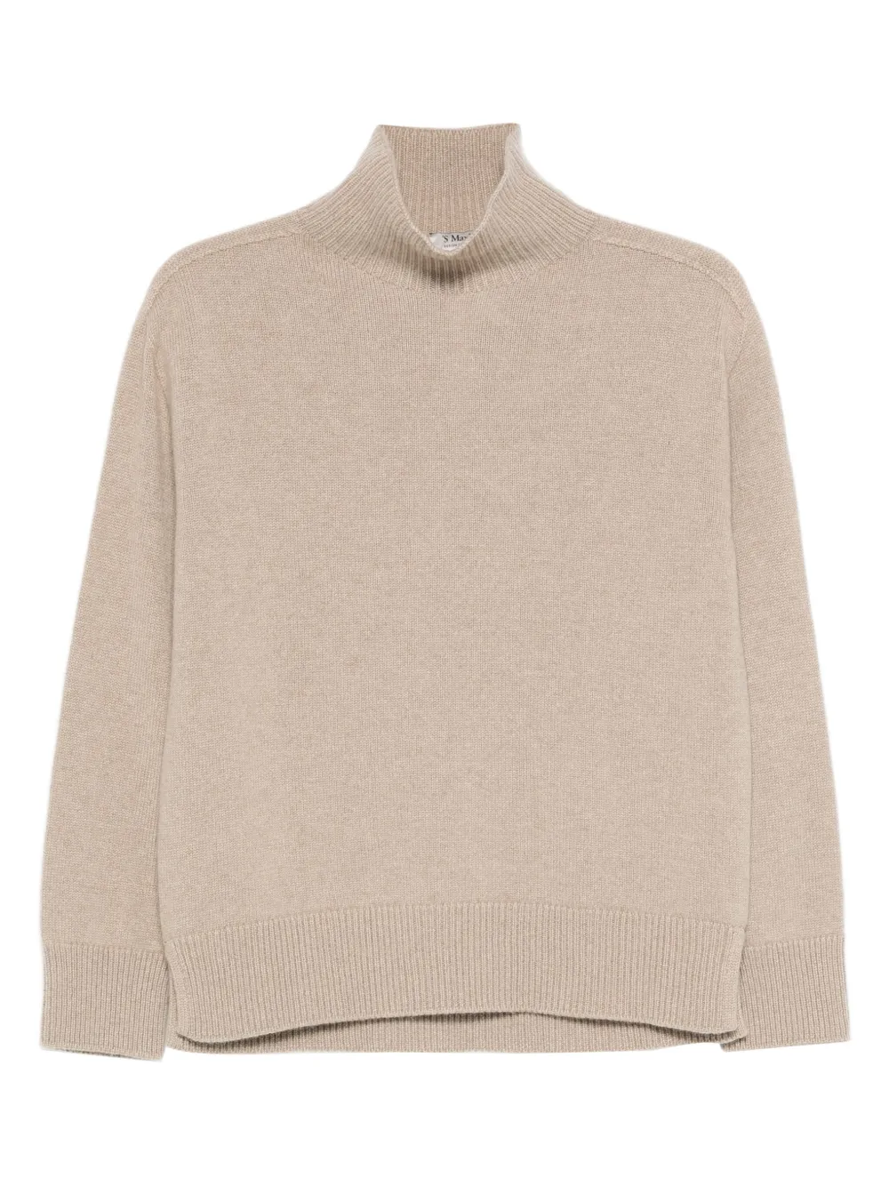 'S Max Mara high-neck cashmere sweater | Neutrals | Image 1